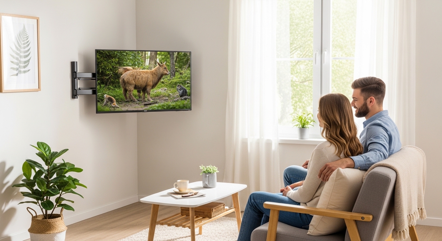 Top 5 Best TV Wall Mounts for Small Living Rooms — Easy Install, Smooth Tilt, and Real Stability